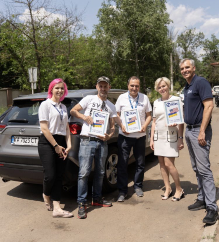 22 червня 2023 року до КНП «Березівський міський ЦПМСД» (Berezivsky Cpmsd) відбувся візит команди Проджект ХОУП під керівництвом генерального віце-президента Кріса Скопека та директора представництва організації в Україні ДжорджіоТромбаторе