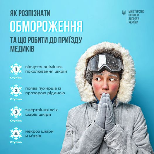 Місцеве або локальне обмороження